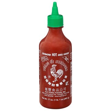 Huy Fong Foods Sriracha, 17oz