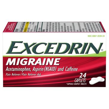 Excedrin Migraine Pain Relief Coated Caplets