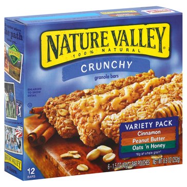 Nature Valley Crunch Variety Pack, 8.98oz