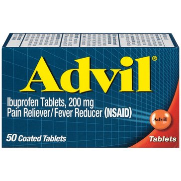 Advil Pain Relief 200mg Coated Tablets