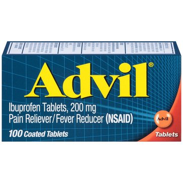 Advil Pain Relief 200mg Coated Tablets