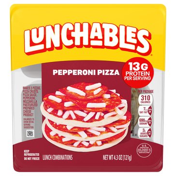 Lunchables Pepperoni Pizza, 4.3oz