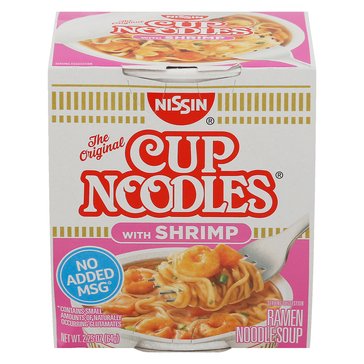 The Original Cup Noodles with Shrimp Ramen Noodle Soup
