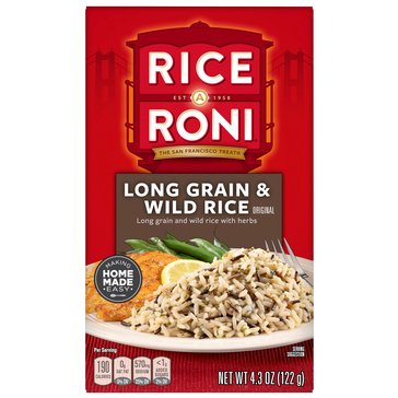 Rice-A-Roni Original Long Grain & Wild Rice, 4.3oz