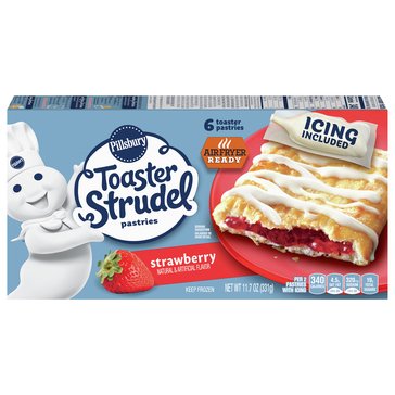 Pillsbury Strawberry Toaster Strudel, 6-Count