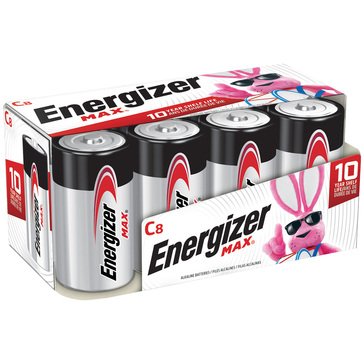 Energizer C Battery-8 Pack