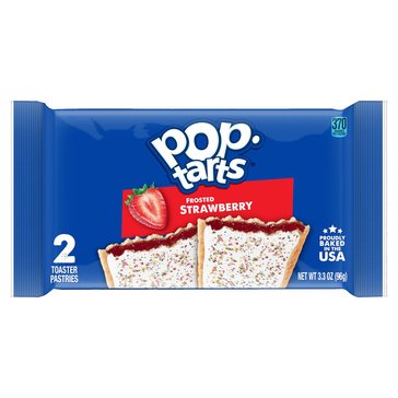 Pop-Tarts Frosted Strawberry Toaster Patries, 2-Count