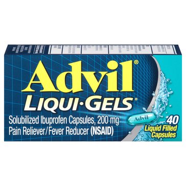 Advil Liqui-Gels, 40-count