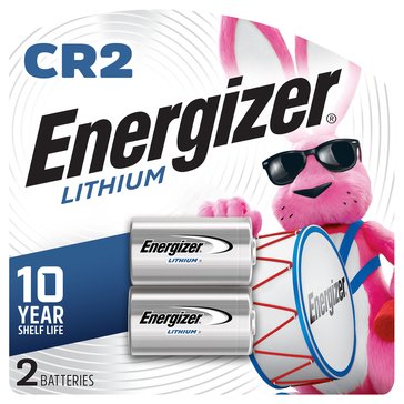 Energizer CR2 3V Lithium Batteries, 2-Pack