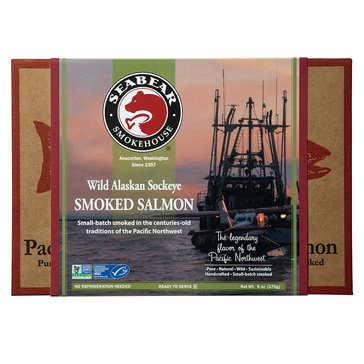 SeaBear Smoked Copper River Sockeye, 6oz