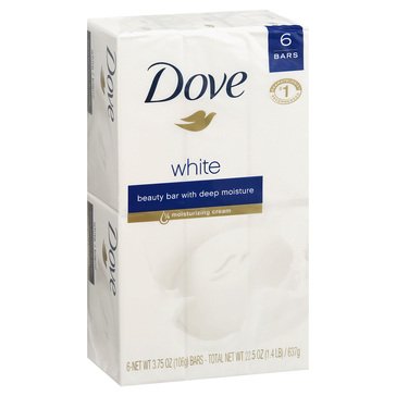 Dove White Bar Soap 8-Pack 7.5oz
