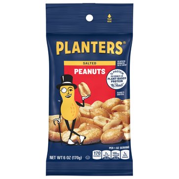 Planters Salted Peanuts, 6oz