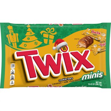 Twix Holiday Miniature Cookie Bars, 10.43oz