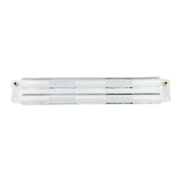 6 Ribbon Mounting Bar Holder Clear PLASTIC No Space