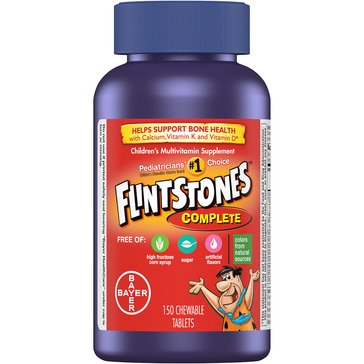 Flintstones Kids' Complete Multi-Vitamin Chewable Tablets