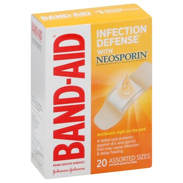 BAND-AID Antibiotic Assortment, 20ct