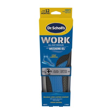 Dr. Scholl's Comfort and Energy Work Insoles for Men