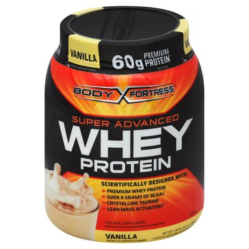 Body Fortress Super Advanced Whey Protein Vanilla, 2lb