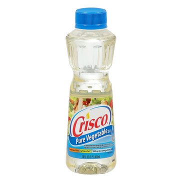 Crisco Pure Vegetable Oil, 16oz
