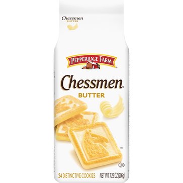 Pepperidge Farm Chessmen Butter Cookies, 7.25oz