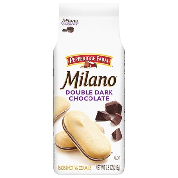 Pepperidge Farm Milano Double Chocolate Cookies, 7.5oz
