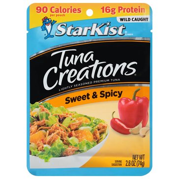 StarKist Tuna Creations Sweet & Spicy Tuna, 2.6oz