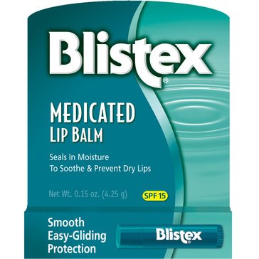 Blistex Medicated SPF15 Lip Balm, 15oz