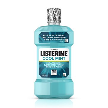 LISTERINE Cool Mint Antiseptic Mouthwash, 250ml