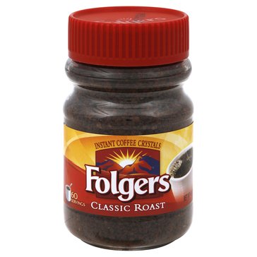 Folgers Instant Coffee, 3oz