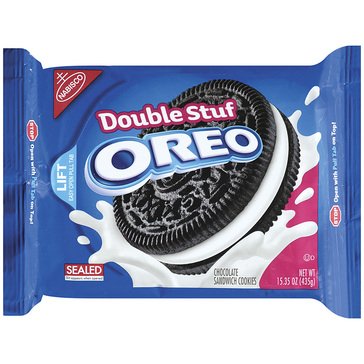Nabisco Double Stuff Oreo Chocolate Sandwich Cookies, 15.35oz