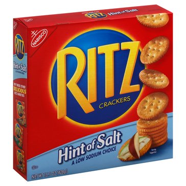 Ritz Hint of Salt Crackers, 13.7oz