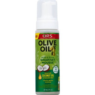 Organic Root Stimulator Olive Oil Wrap Mousse 7oz