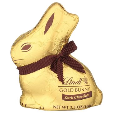Lindt Dark Chocolate Gold Bunny, 3.5oz