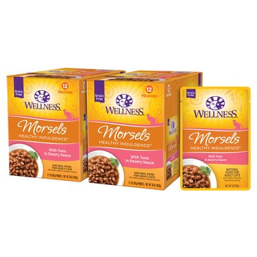 Wellness Healthy Indulgent Morsels With Tuna Cat Food