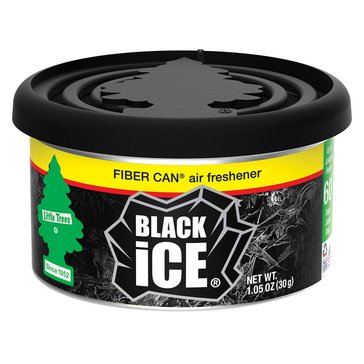 Little Trees Black Ice Fiber Can Air Freshener