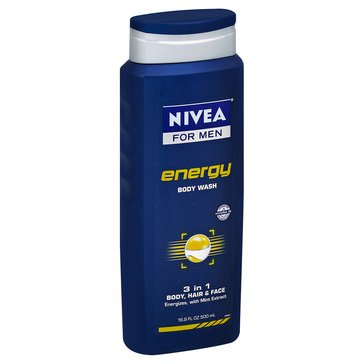 Nivea Men's Energy Body Wash16.9oz