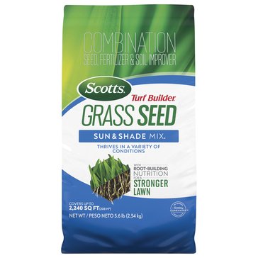 Scotts Turf Builder Grass Seed Sun & Shade Mix 5.6lb