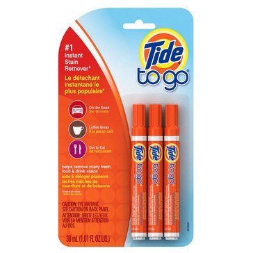 Tide-To-Go Stain Pen, 3-Count