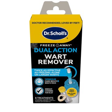 Dr. Scholl's Dual Action Freeze Away, 8-Count
