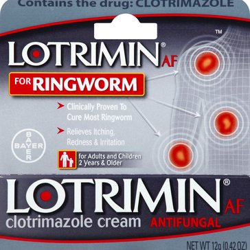 Lotrimin AF For Ringworm Cream,  .42oz