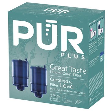 PUR 3-Stage Faucet Mount 2-Pack Filter