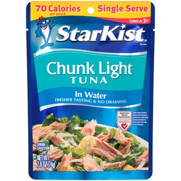 StarKist Chunk Light Tuna, 2.6oz