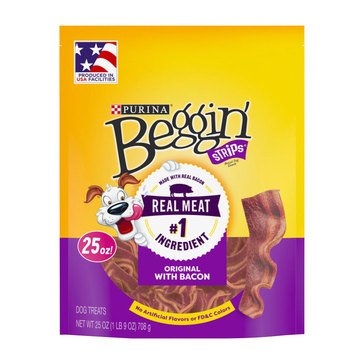 Beggin' Strips by Purina Bacon 25 oz. Dog Treats