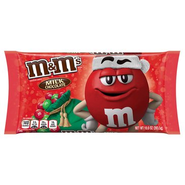 M&M's Holiday Milk Chocolate Candies, 10oz