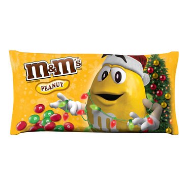 M&M's Holiday Peanut Chocolate Candies, 10oz