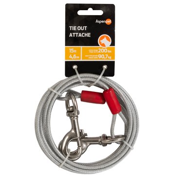 Aspen Pet XL Dog Tieout 15-feet