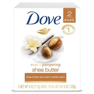 Dove Bar Soap Shea Butter 3.75oz 