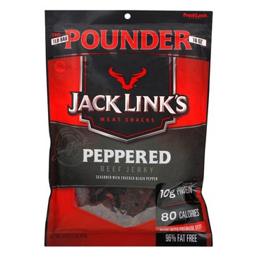 Jack Link's Peppered Beef Jerky, 16oz