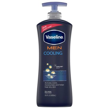 Vaseline Men's Cooling 24 Hour Moisture 20.3oz