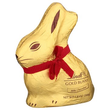 Lindt Gold Milk Chocolate Bunny, 7oz